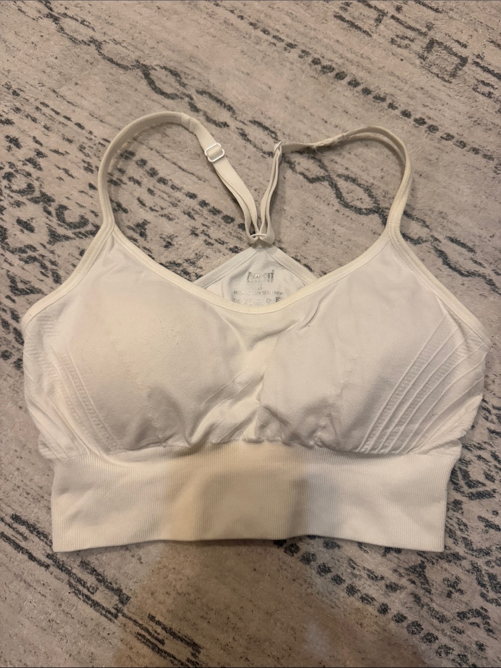 Everyday Soft Support White Sports Bralette